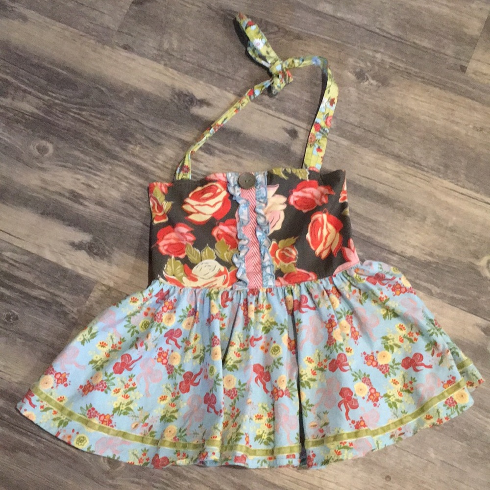 Matilda Jane halter tunic